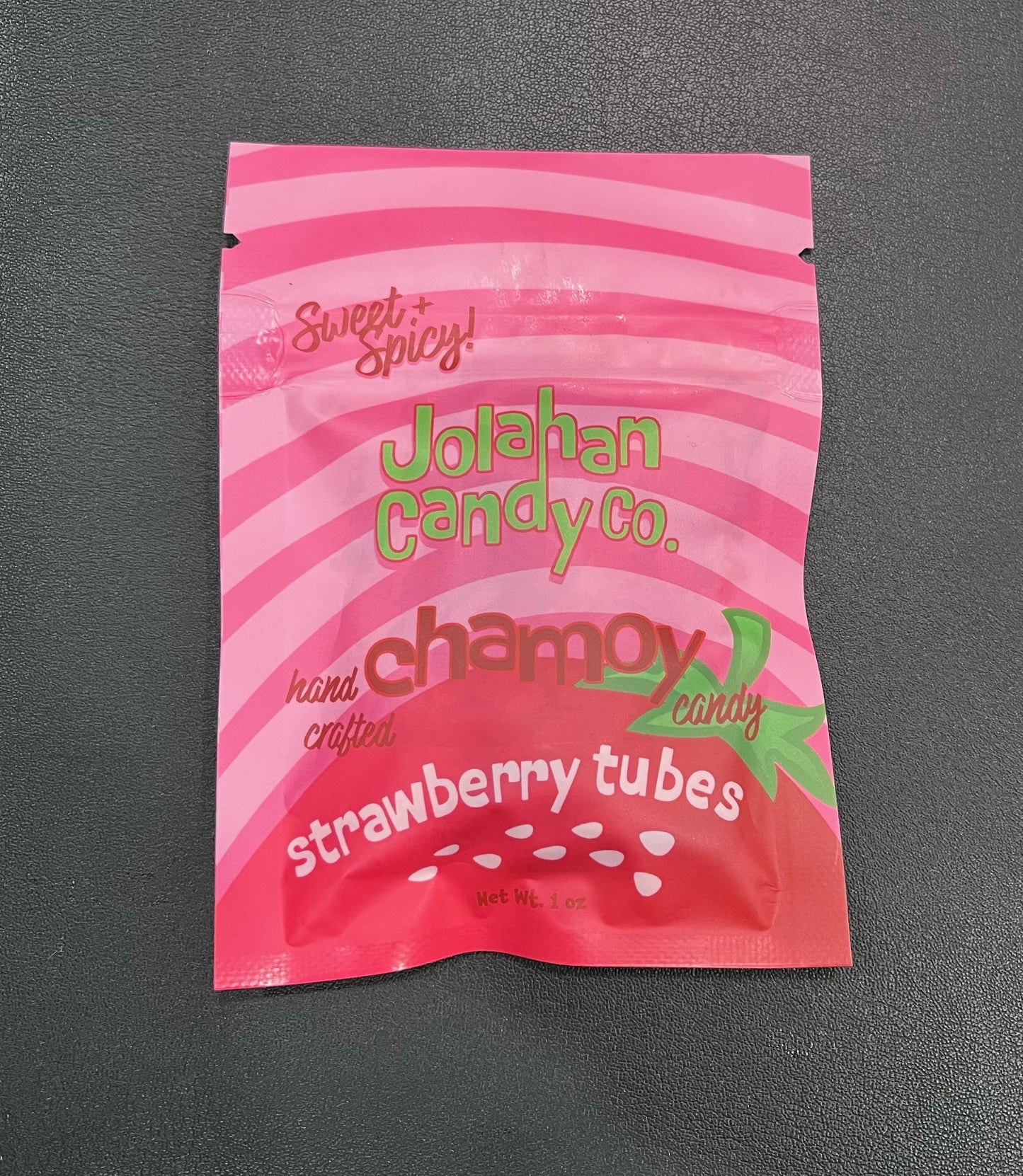 Chamoy Strawberry Tubes-1 oz